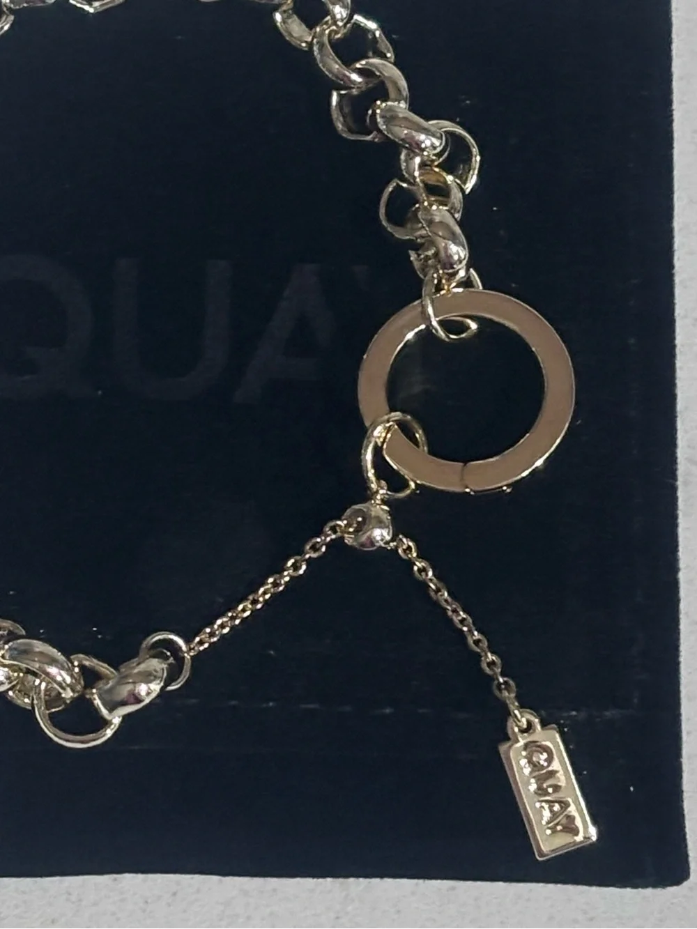 Quay Australia Link Bracelet with Medallion Charm - Picture 6 of 6